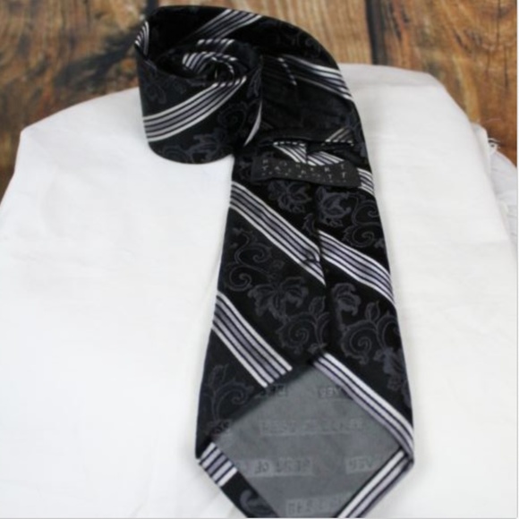 Robert Talbott Men's Best Of Class Black Neck Tie - Picture 5 of 7